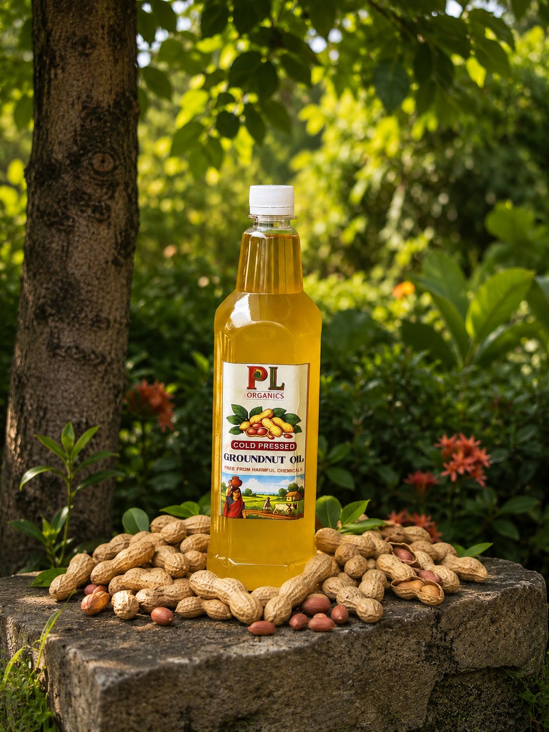 PL Organics Groundnut Oil